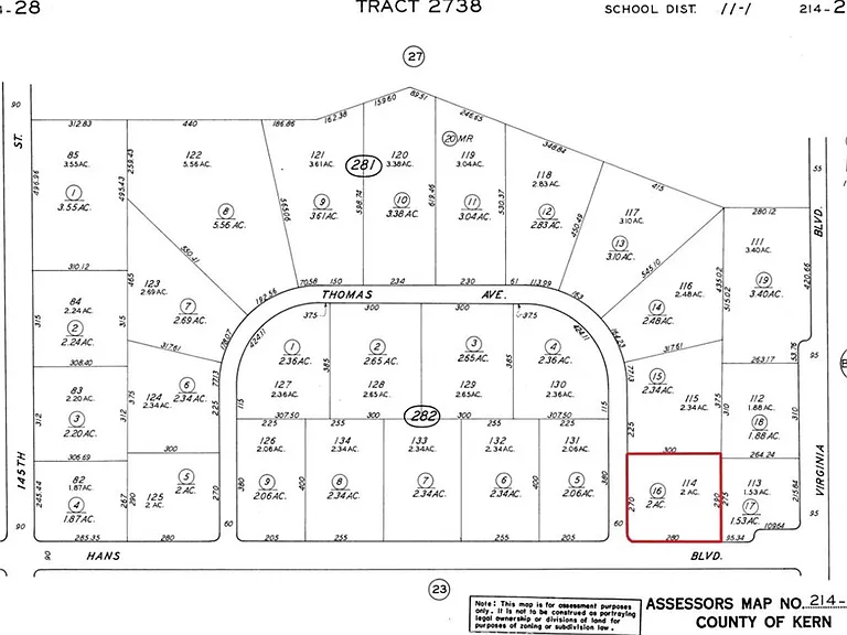 0 Hans Blvd #114 Land